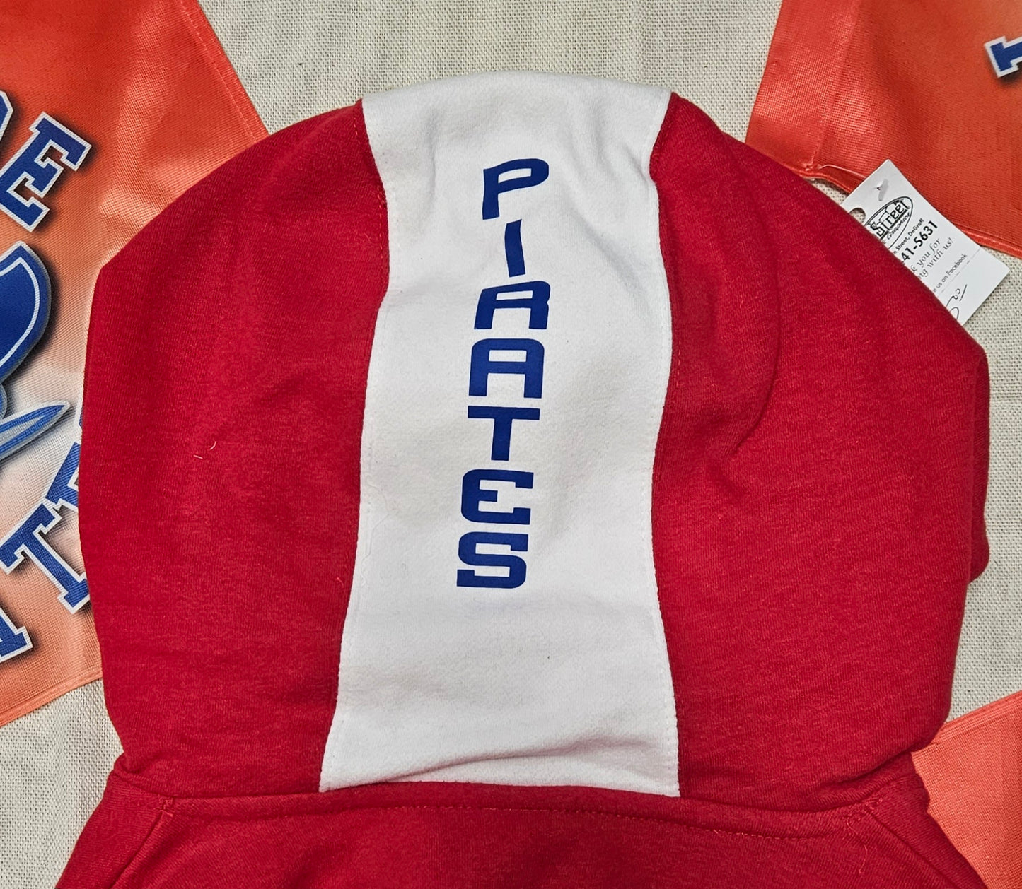 2 Color Pirates Hoodie