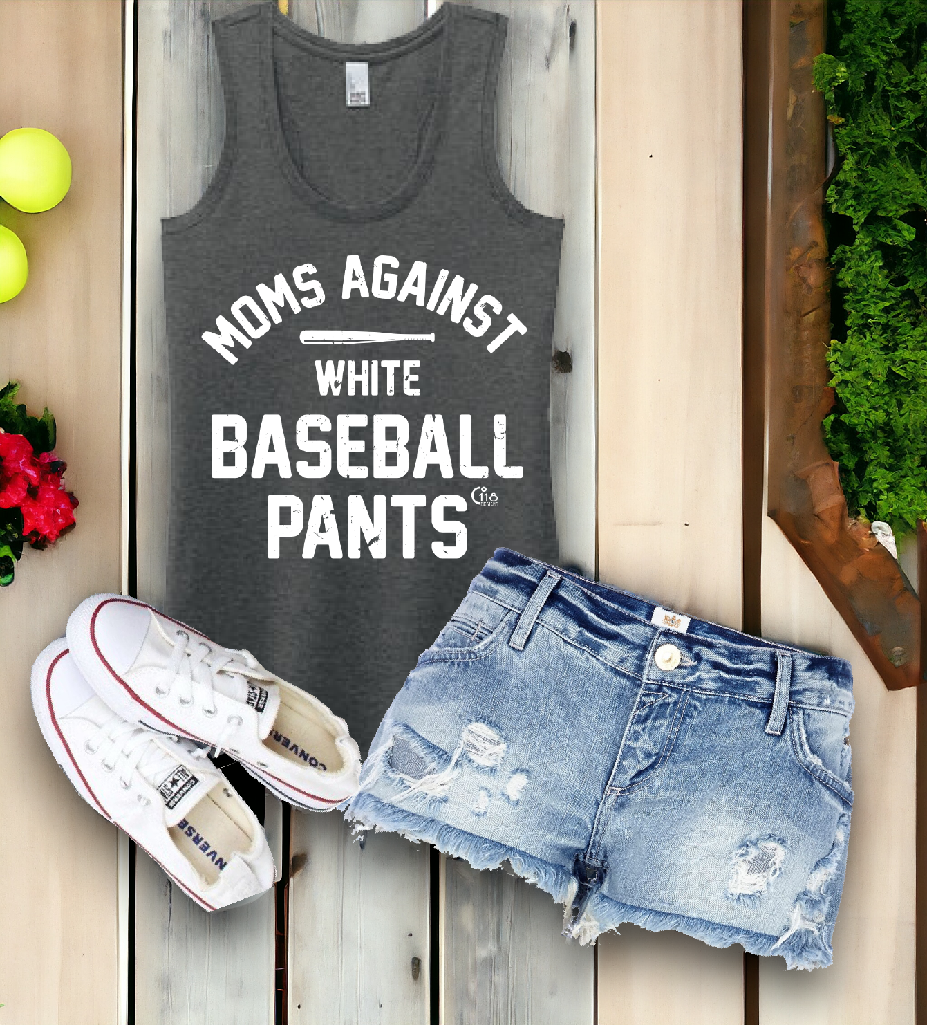moms-against-white-baseball-pants-black-tank