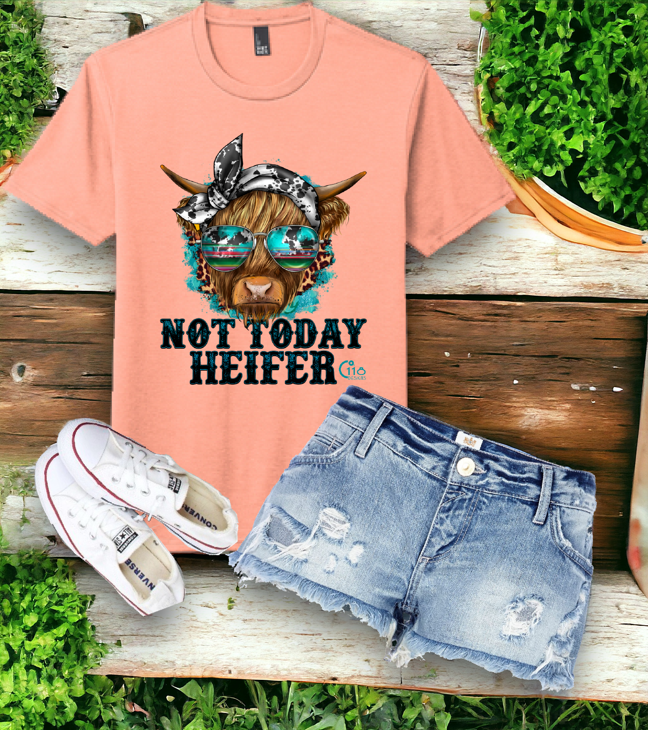 not-today-heifer-t-shirt