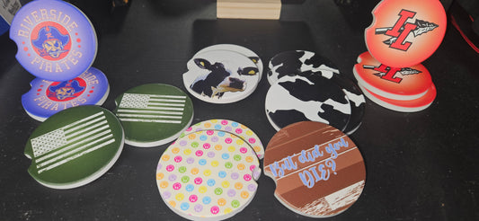 Customizable Automobile Coasters