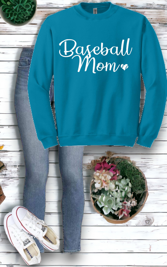 "Baseball Mom" Crewneck