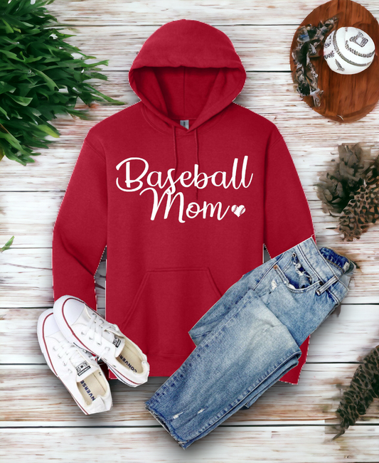 "Baseball Mom" Hoodie