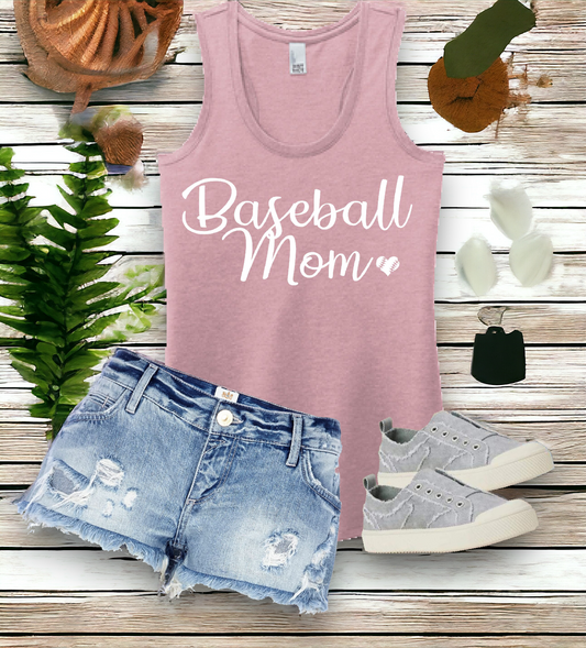 "Baseball Mom" Tank