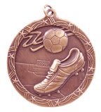 Customizable Soccer Medal (Minimum 12 per order)