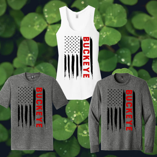 Flag Buckeye Shirt