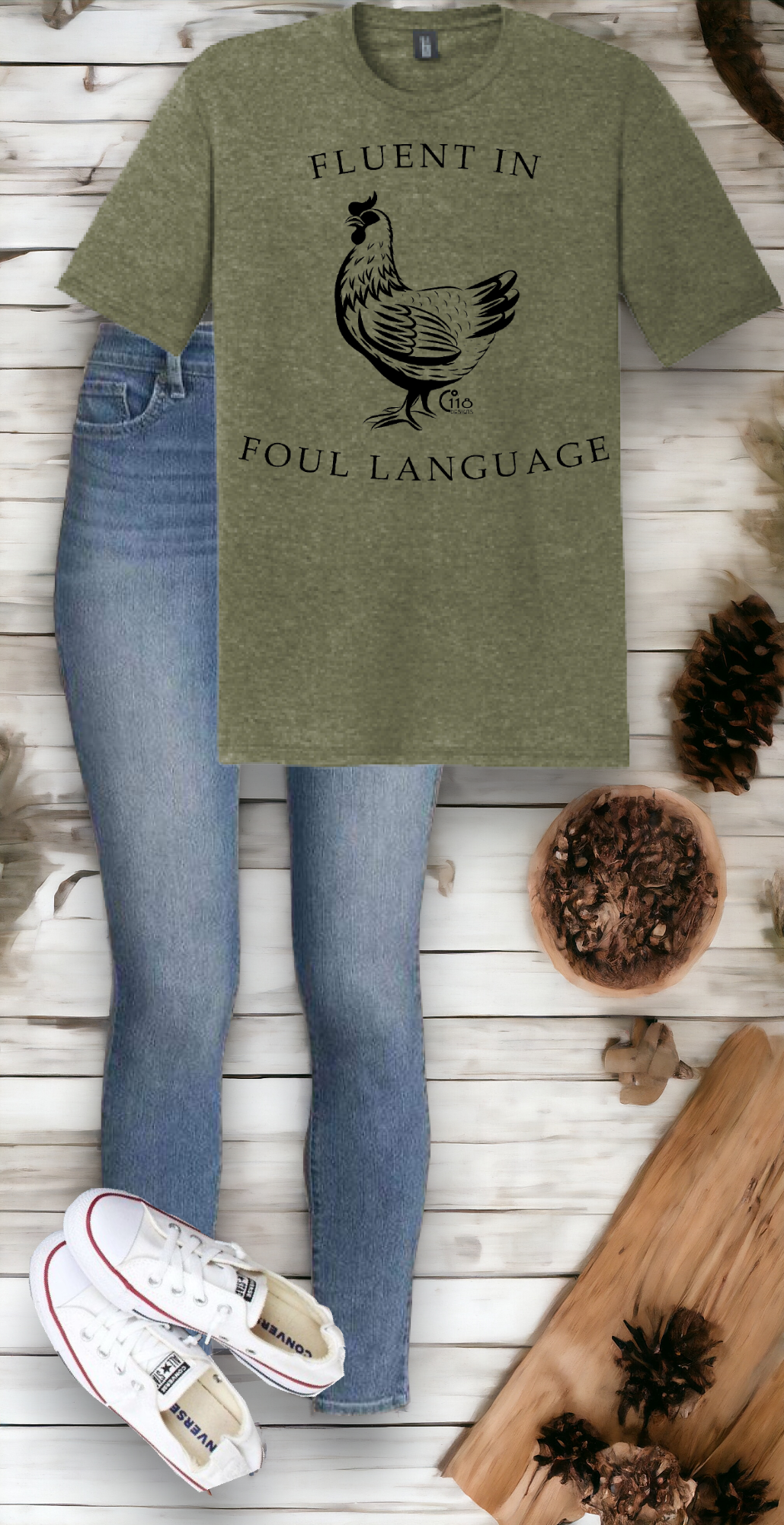 Fluent in Foul Language Tee