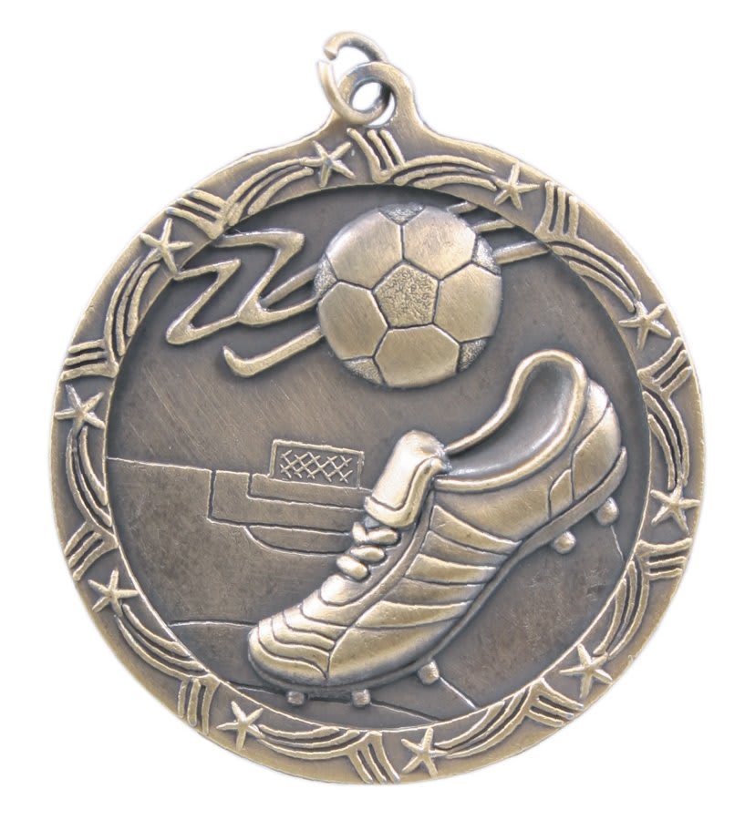 Customizable Soccer Medal (Minimum 12 per order)