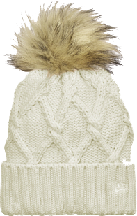 New Era Faux Fur Pom Beanie