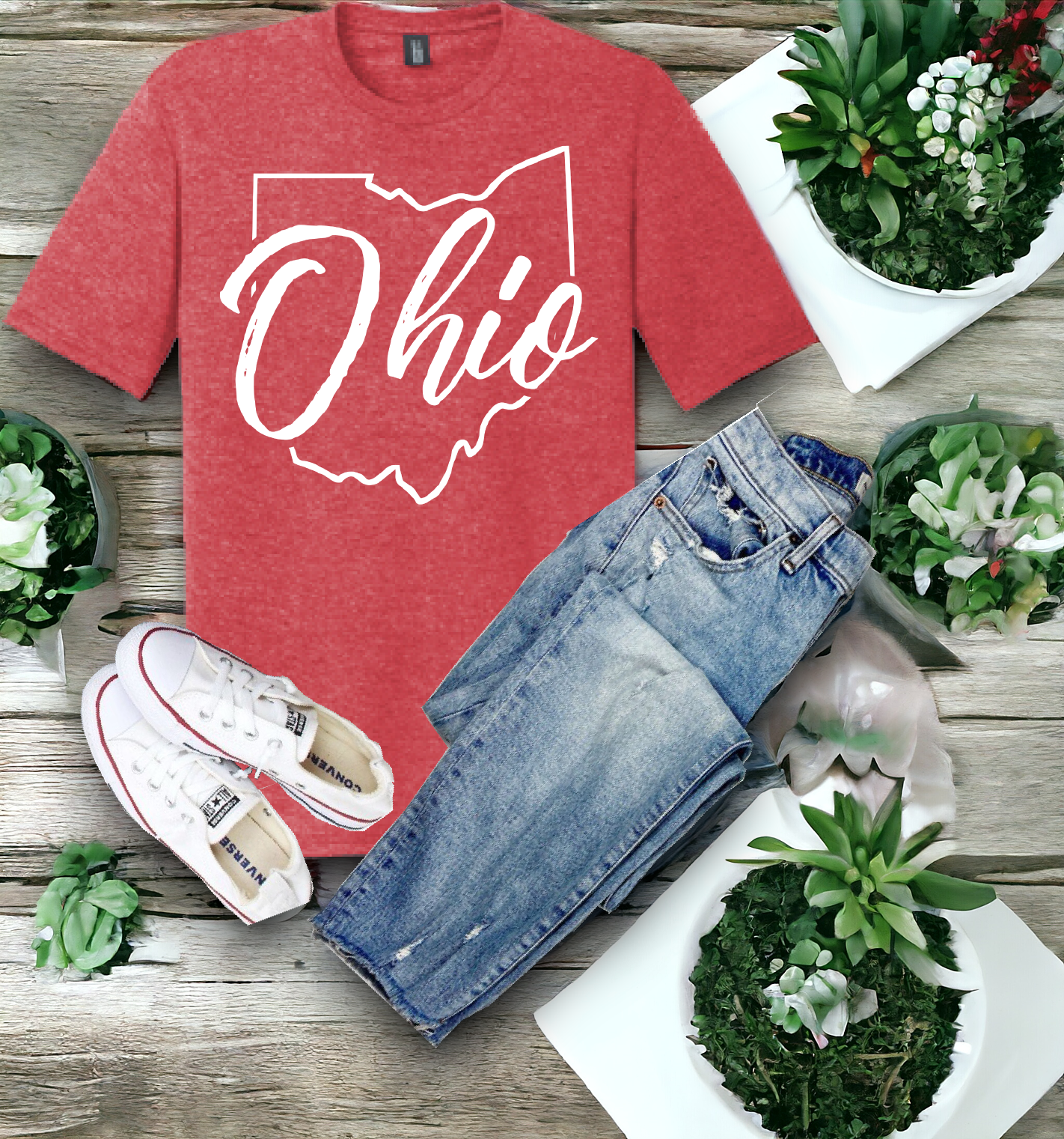 Ohio Script Soft Style Tee