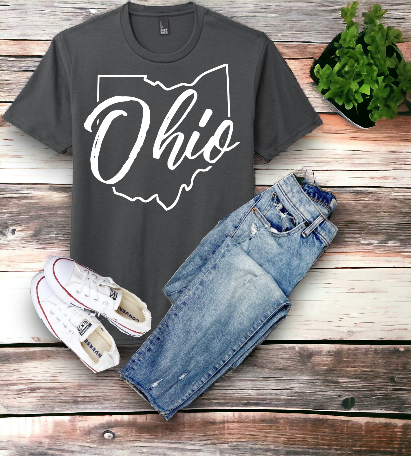 Ohio Script Soft Style Tee