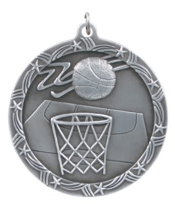 Customizable Basketball Medal (Minimum 12 per order)