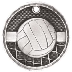 Customizable Volleyball Medal (Minimum 12 per order)