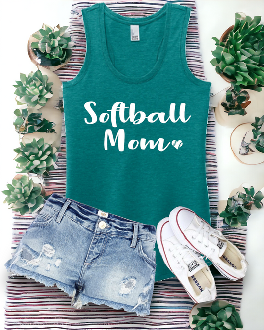 "Softball Mom" Tank