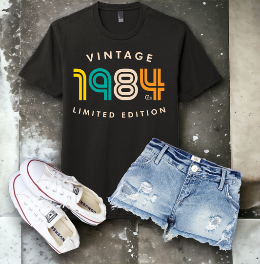 Vintage Limited Edition (Customizable Year)