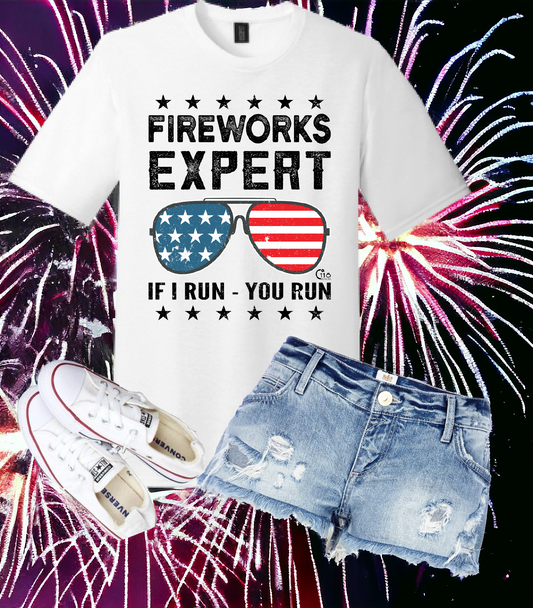 Fireworks Expert Tee