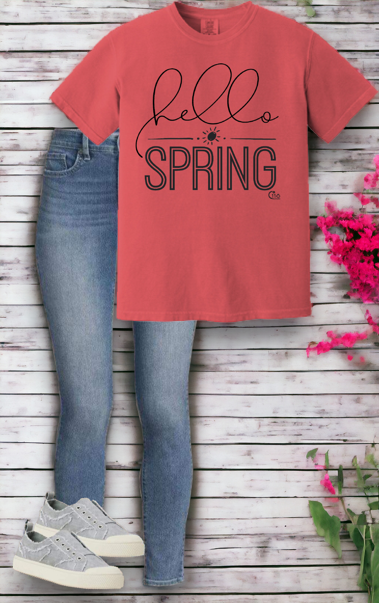 Hello Spring Tee