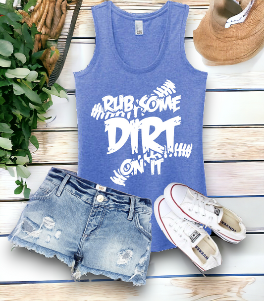 "Rub some dirt on it" Tank